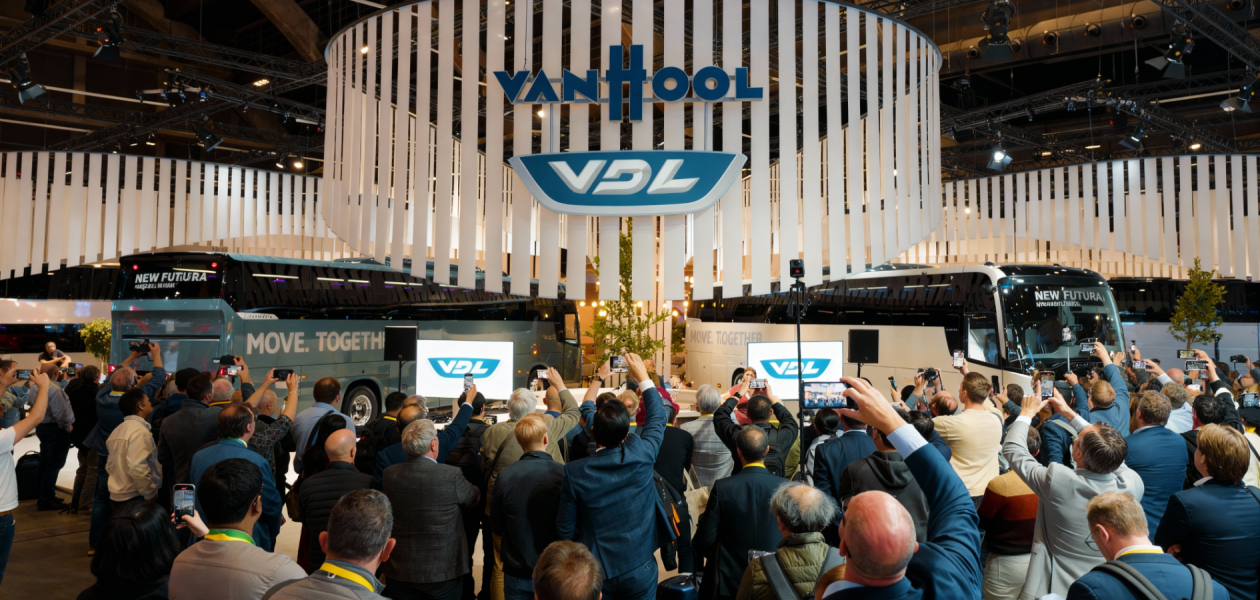 VDL Bus Group presents new coach at Busworld